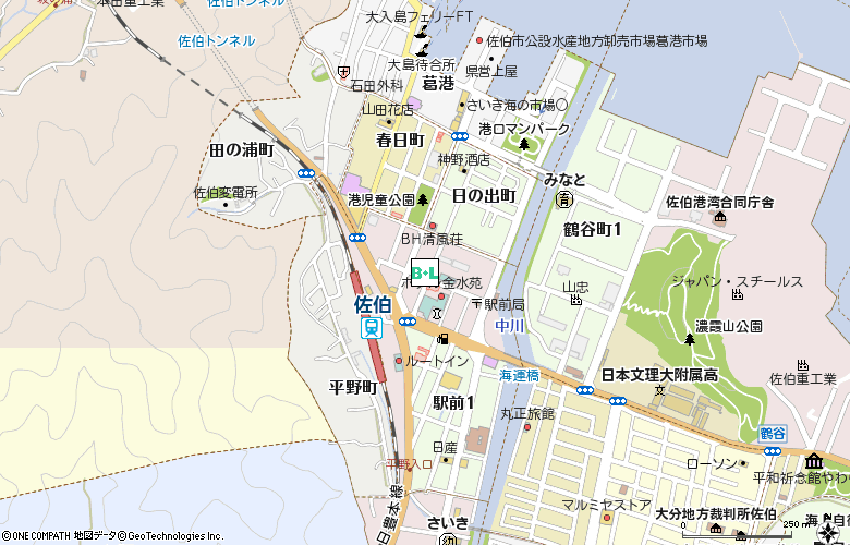 石川眼科医院付近の地図